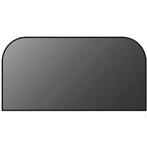 Лист предтопочный ВЕЗУВИЙ 400*1000 сталь R135 черный