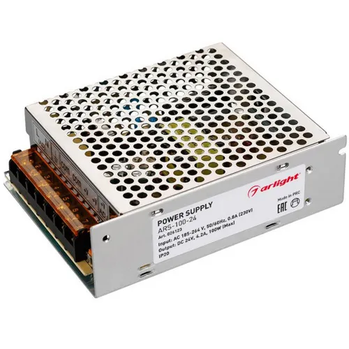 Блок питания Arlight ARS-100-24 (24V, 4.2A,100W)