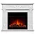 Электрокамин RealFlame Philadelphia (с очагом Moonblaze Deluxe Black) белое золото