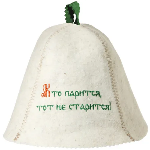 Шапка БАННЫЙ ТЕРЕМ Кто парится, тот не старится