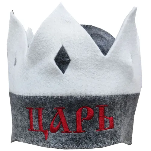 Шапка БАННЫЙ ТЕРЕМ Царь (модельная)