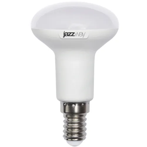Лампа Jazzway POWER LED E14, 7W 5000К 230V 540Lm, шар мат.