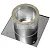 Узел потолочно проходной ФЕРРУМ d250 (430/0,5мм + термо) max t=450°C