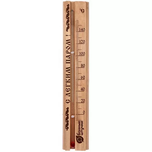 Термометр БАННЫЕ ШТУЧКИ С легким п-м 21*4*1,5см